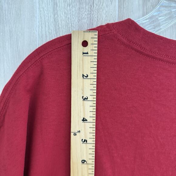 USC Southern California Trojans Football Shirt Men’s XXL Red Short Sleeve Cotton - Picture 7 of 10